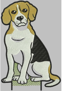 Hop009 - Dog Beagle door holder